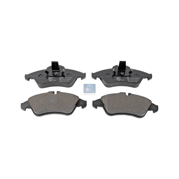 Brake Pad Set Disc Brake front axle DT SPARE PARTS for e.g. MB SPRINTER