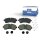 Brake Pad Set Disc Brake front axle DT SPARE PARTS for e.g. MB SPRINTER