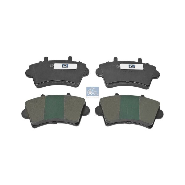 Brake Pad Set Disc Brake front axle DT SPARE PARTS for e.g. OPEL MOVANO