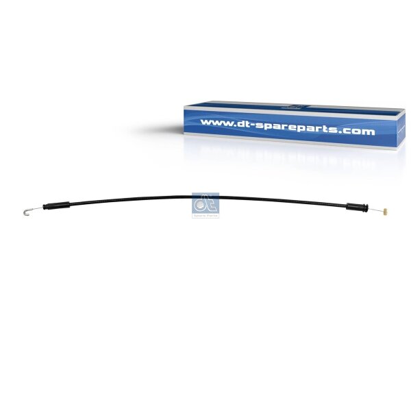 Cable pull for flap release stowage box 460 mm DT SPARE PARTS for MAN TGX