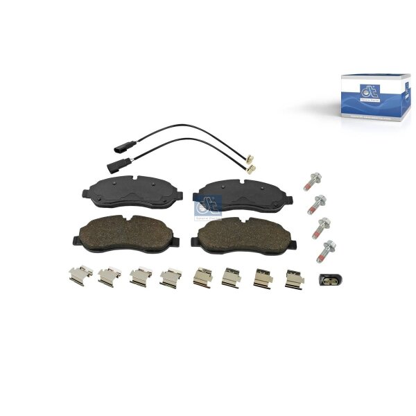 Brake Pad Set Disc Brake front axle DT SPARE PARTS for FORD TRANSIT and others