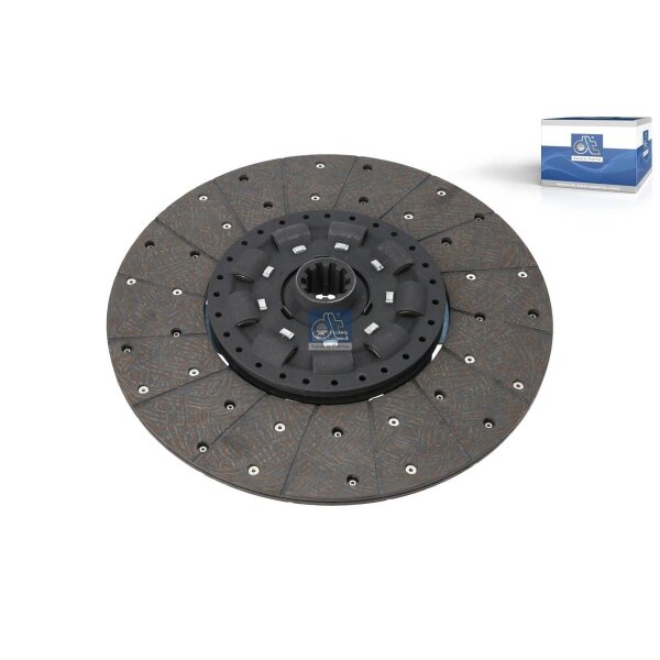 Kupplungsscheibe Ø 350 mm 10 Zähne DT SPARE PARTS für u.a. RENAULT TRUCKS