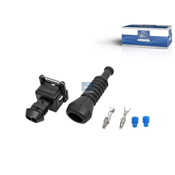 Plug 2-pin DT SPARE PARTS IAM-Expertise suitable for MERCEDES-BENZ and others