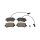 Brake Pad Set Disc Brake rear axle DT SPARE PARTS for e.g. OPEL MOVANO