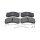 Brake Pad Set Disc Brake rear axle DT SPARE PARTS for e.g. VOLVO FM