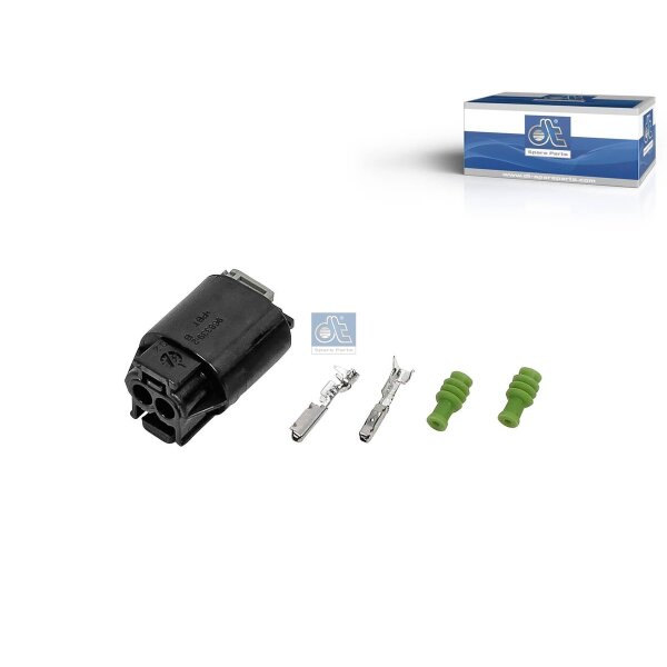 Plug 2-pin DT SPARE PARTS IAM-Expertise suitable for MERCEDES-BENZ