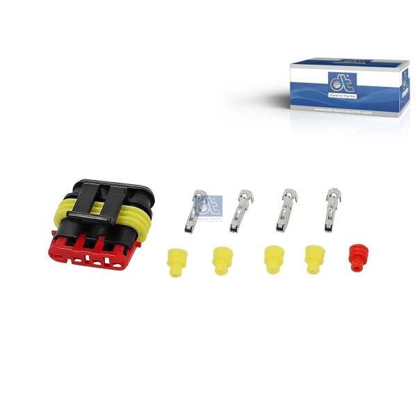 Stecker 4-polig DT SPARE PARTS IAM-Expertise passend für diverse Fahrzeuge