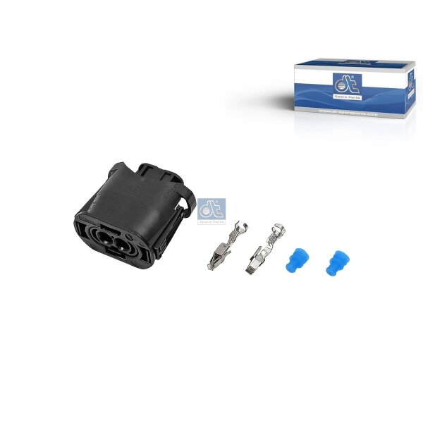 Plug 2-pin DT SPARE PARTS IAM-Expertise suitable for MERCEDES-BENZ and others