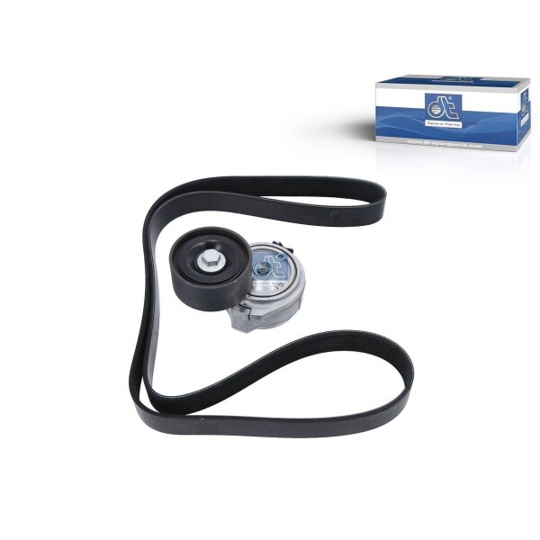 V-ribbed belt set 8 ribs 1,580 mm DT SPARE PARTS for MAN F90 and others