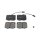 Brake Pad Set Disc Brake front DT SPARE PARTS for e.g. ROVER 2000-3500