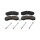 Brake Pad Set Disc Brake front axle DT SPARE PARTS for IVECO DAILY and others