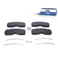 Brake Pad Set Disc Brake front axle DT SPARE PARTS for...
