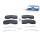 Brake Pad Set Disc Brake front axle DT SPARE PARTS for e.g. SCANIA