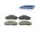 Brake Pad Set Disc Brake front axle DT SPARE PARTS for e.g. RENAULT TRUCKS