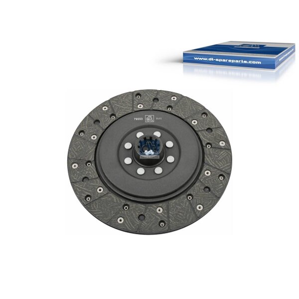 Kupplungsscheibe Ø 250 mm DT SPARE PARTS für u.a. MERCEDES-BENZ LP