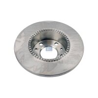Brake Disc rear axle full Ø 276 mm DT SPARE PARTS...