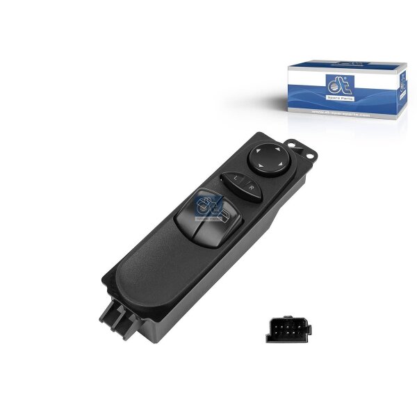 Power Window Switch drivers side DT SPARE PARTS for MERCEDES-BENZ