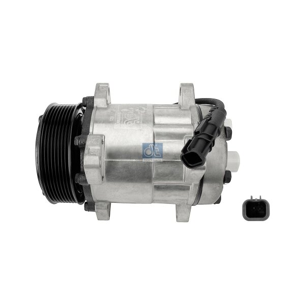 Klimakompressor 24 V Ø 119 mm DT SPARE PARTS passend für u.a. MAN TGM