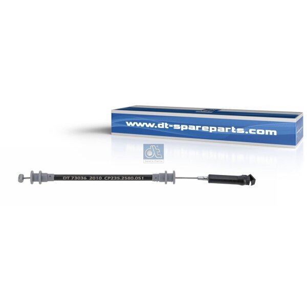 Cable Pull Door Release 136 mm DT SPARE PARTS for RENAULT TRUCKS and others