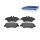 Brake Pad Set Disc Brake DT SPARE PARTS suitable for various vehicles