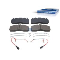 Brake Pad Set Disc Brake front axle DT SPARE PARTS for...