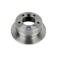 Brake Disc rear axle full Ø 258 mm DT SPARE PARTS...