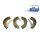 Brake Shoe Set rear axle 65 mm DT SPARE PARTS for FORD TRANSIT and others