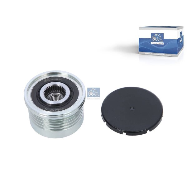 Alternator Pulley DT SPARE PARTS IAM-Expertise suitable for e.g. OPEL