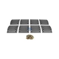Bremsbelagsatz Trommelbremse 19,5 mm 200 mm DT SPARE...