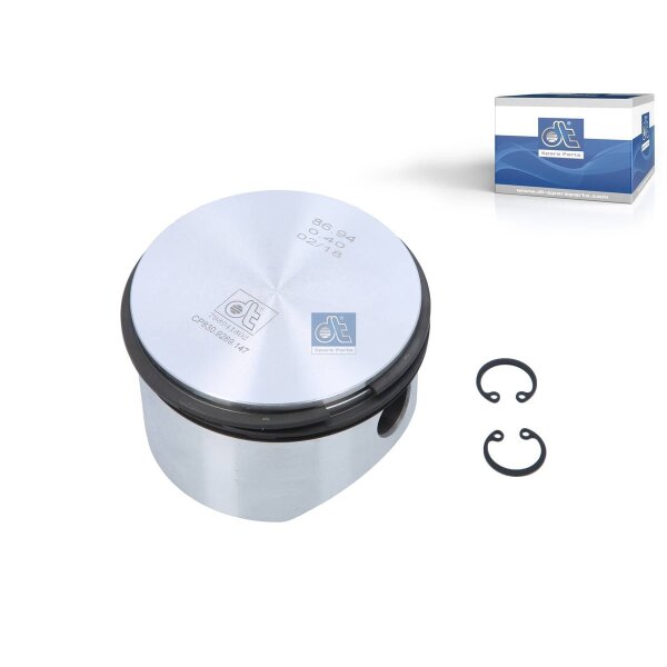 Piston Ø 87 mm DT SPARE PARTS IAM-Expertise suitable for IVECO and others