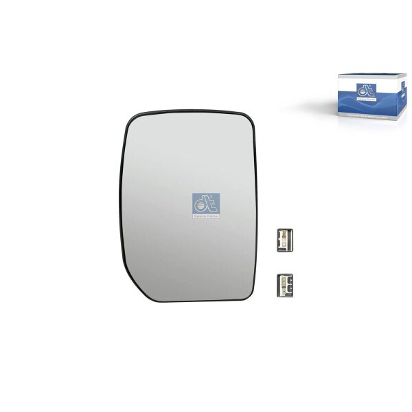Mirror Glass Exterior Mirror right DT SPARE PARTS for e.g. FORD TRANSIT