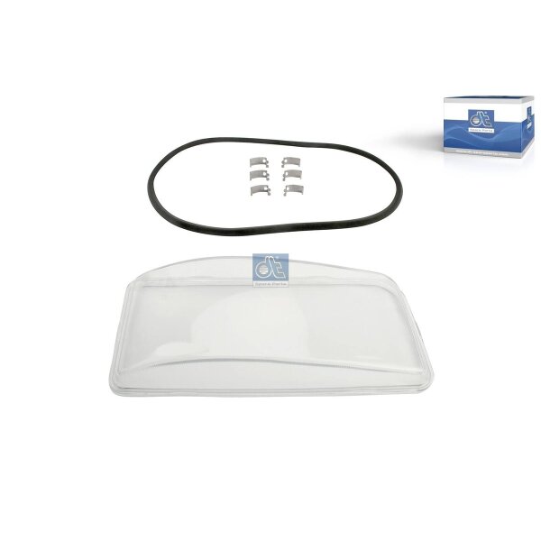 Lens Headlight right DT SPARE PARTS IAM-Expertise for MAN TGA and others