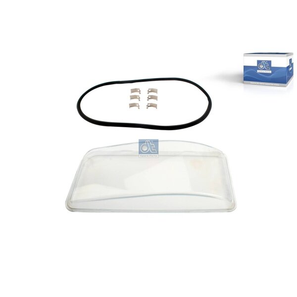 Lens left-hand Headlight DT SPARE PARTS for MAN TGA and others