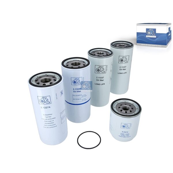 Filter-Satz DT SPARE PARTS IAM-Expertise passend für u.a. RENAULT TRUCKS