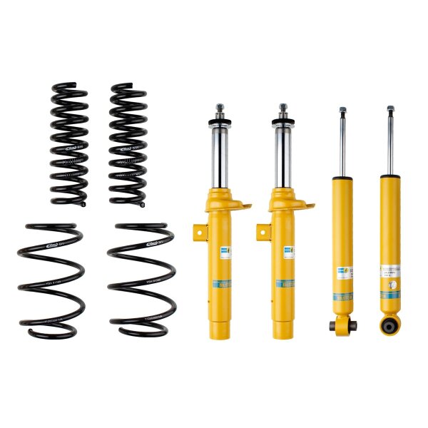Suspension kit springs dampers gas pressure BILSTEIN B12 Pro-Kit for e.g. BMW 1