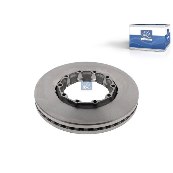 Brake Disc rear axle internally ventilated Ø 376 mm DT SPARE PARTS for e.g. SAF