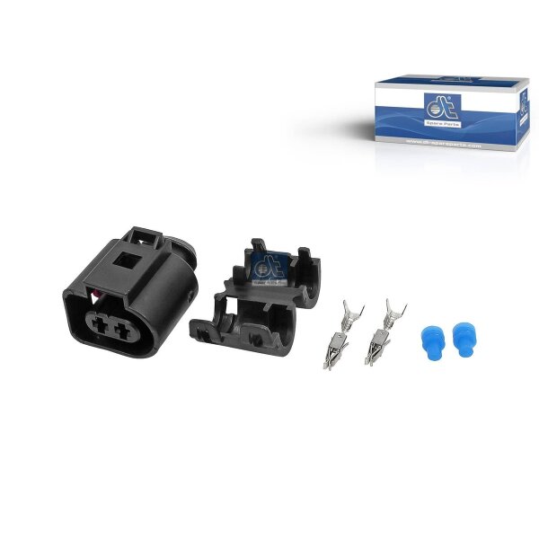 Plug 2-pin DT SPARE PARTS Aftermarket-Expertise suitable for e.g. SCANIA