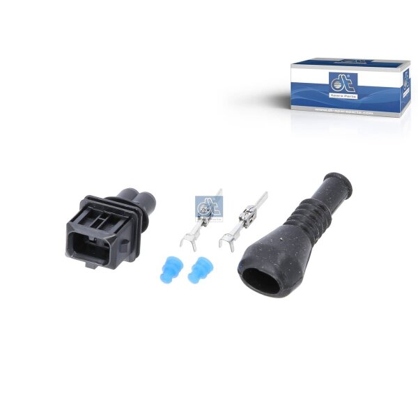 Plug 2-pin DT SPARE PARTS IAM-Expertise suitable for MERCEDES-BENZ