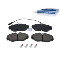 Brake Pad Set Disc Brake front axle DT SPARE PARTS for...