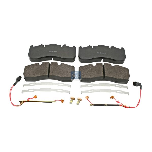 Brake Pad Set Disc Brake front axle DT SPARE PARTS for e.g. VOLVO FM