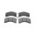 Brake Pad Set Disc Brake front DT SPARE PARTS for IVECO EUROCARGO and others