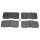 Brake Pad Set Disc Brake front axle DT SPARE PARTS for e.g. MAN L2000