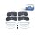 Brake Pad Set Disc Brake front axle DT SPARE PARTS for e.g. DAF LF