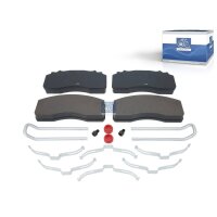 Brake Pad Set Disc Brake front axle DT SPARE PARTS for...