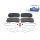 Brake Pad Set Disc Brake front axle DT SPARE PARTS for MERCEDES-BENZ and others