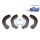 Brake Shoe Set rear axle with pad DT SPARE PARTS for FIAT DUCATO and others