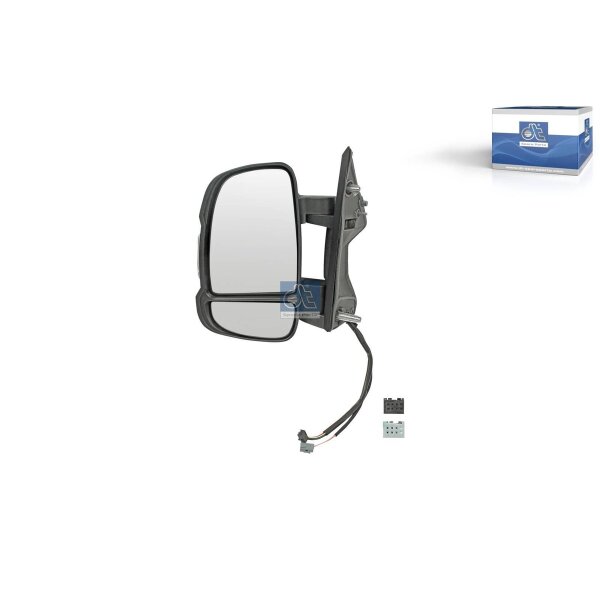 Exterior Mirrors Cab DT SPARE PARTS suitable for e.g. FIAT DUCATO