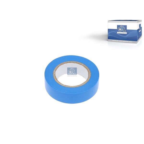 Insulating Tape 10 m 15 mm blue DT SPARE PARTS for various vehicles