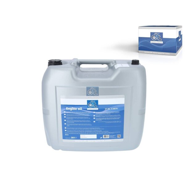 Engine Oil 20 l 5W-30 DT SPARE PARTS IAM-Expertise suitable for various vehicles