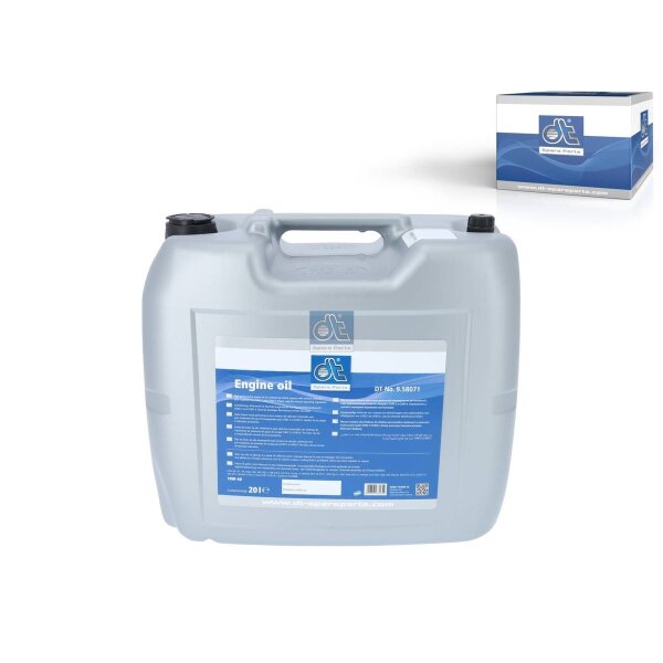 Engine Oil 20 l 10W-40 DT SPARE PARTS IAM-Expertise for various vehicles